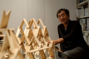 木造建築を競い合う流れが起きていると話す隈さん　写真：廣瀬真也(SPREAD)